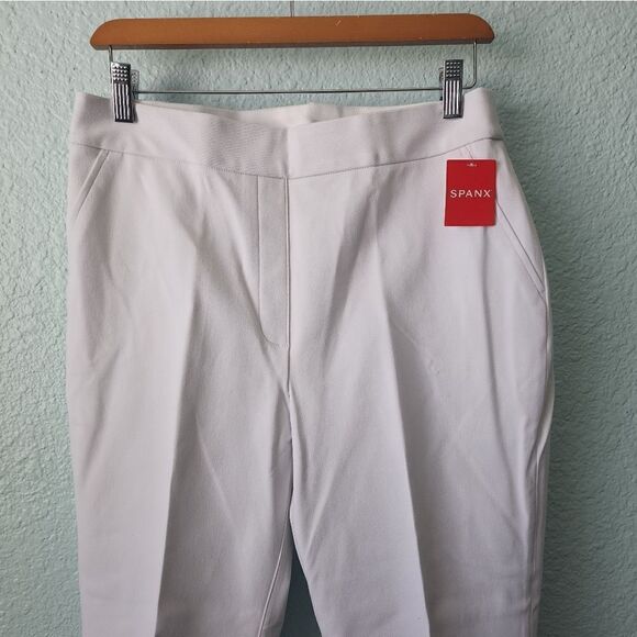 SPANX Women's Classic White shapewear SlimStraight Pants - Picture 8 of 10